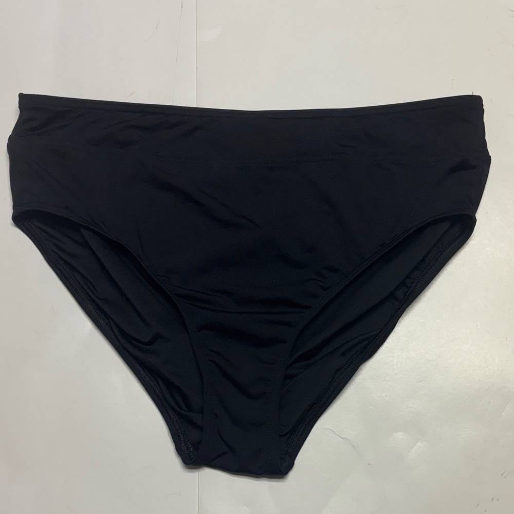 Lands’ End Black Bikini Bottom
